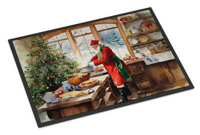 Cookies with Santa Claus Weihnachtsmann Doormat