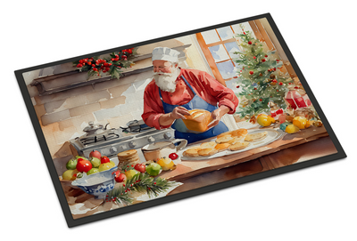 Cookies with Santa Claus Weihnachtsmann Doormat