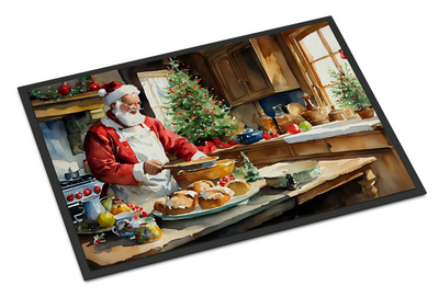 Cookies with Santa Claus Weihnachtsmann Doormat