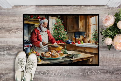 Cookies with Santa Claus Weihnachtsmann Doormat