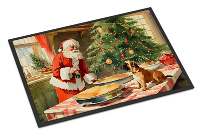 Bullmastiff Christmas Cookies Doormat