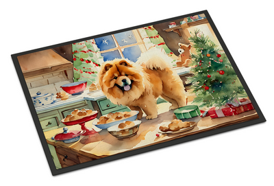 Chow Chow Christmas Cookies Doormat