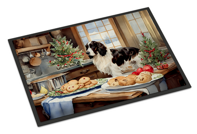 English Cocker Spaniel Christmas Cookies Doormat