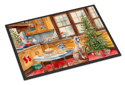 Chinese Crested Christmas Cookies Doormat