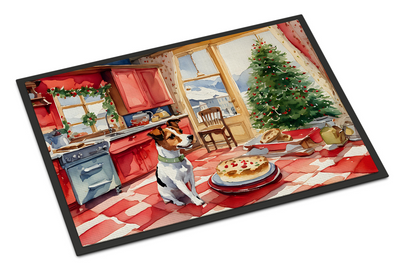 Jack Russell Terrier Christmas Cookies Doormat