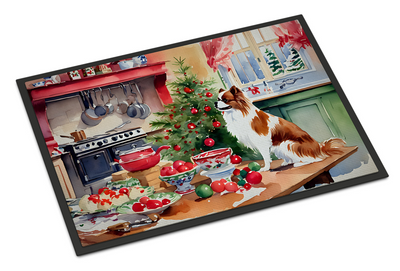 Japanese Chin Christmas Cookies Doormat