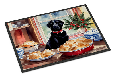 Labrador Retriever Christmas Cookies Doormat