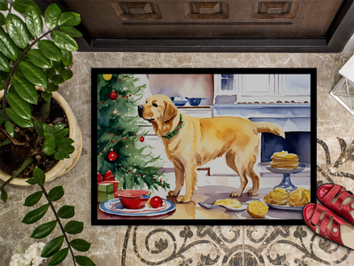 Labrador Retriever Christmas Cookies Doormat