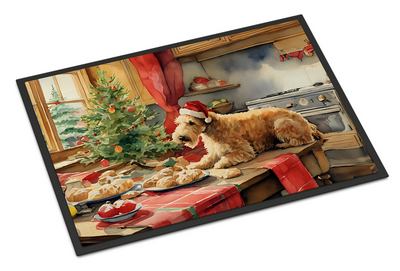 Lakeland Terrier Christmas Cookies Doormat