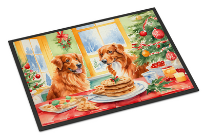 Nova Scotia Duck Toller Christmas Cookies Doormat