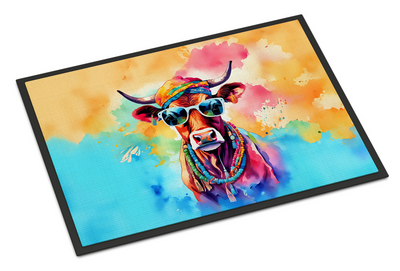 Hippie Animal Cow Doormat