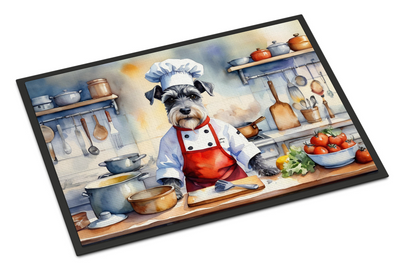 Schnauzer The Chef Doormat