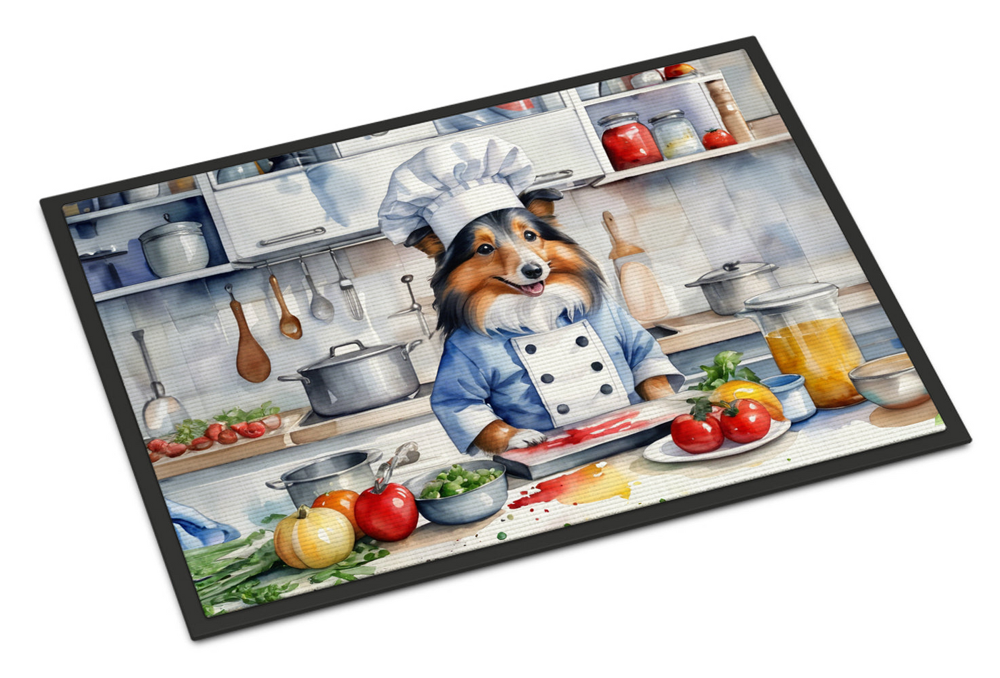Sheltie The Chef Doormat