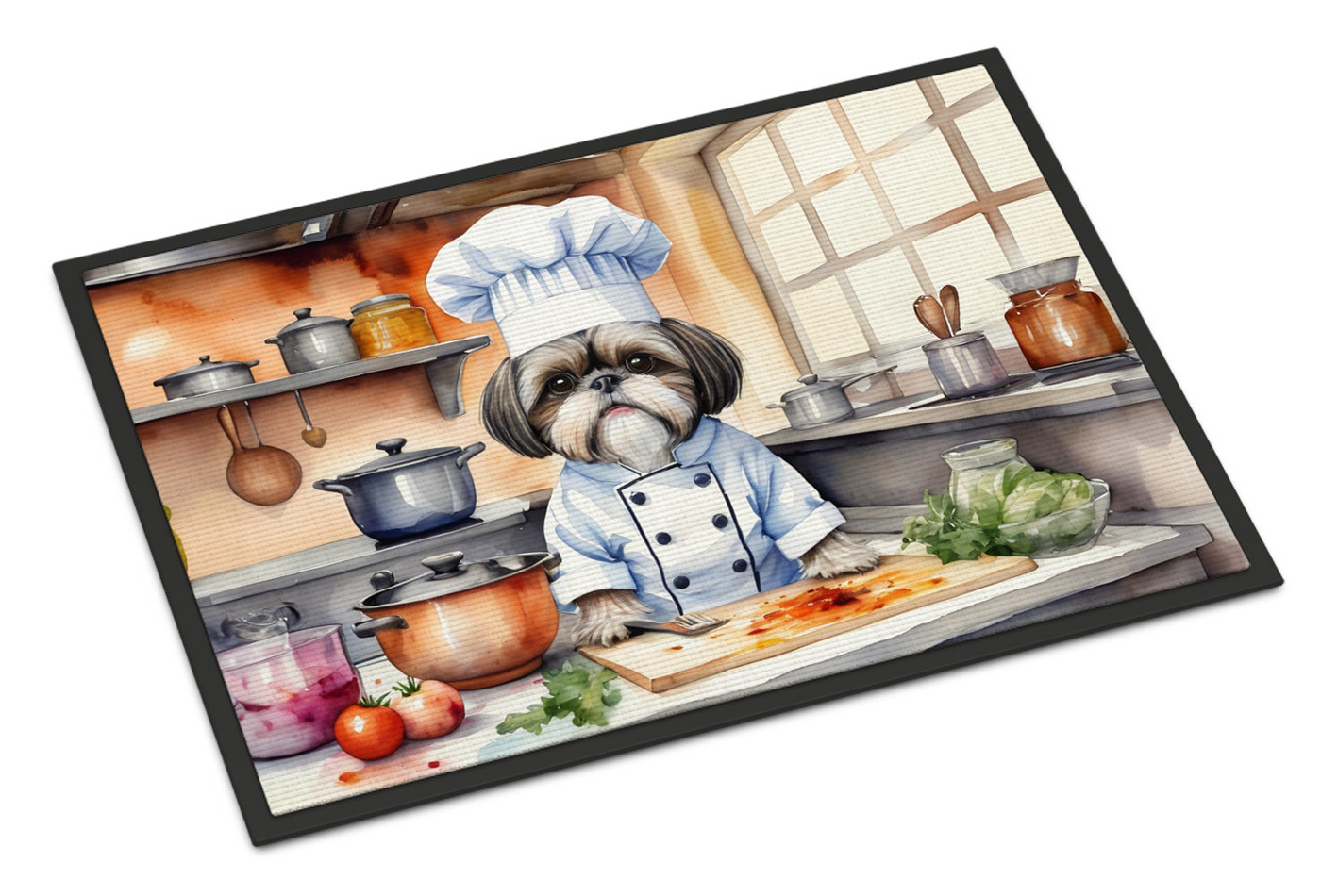 Shih Tzu The Chef Doormat