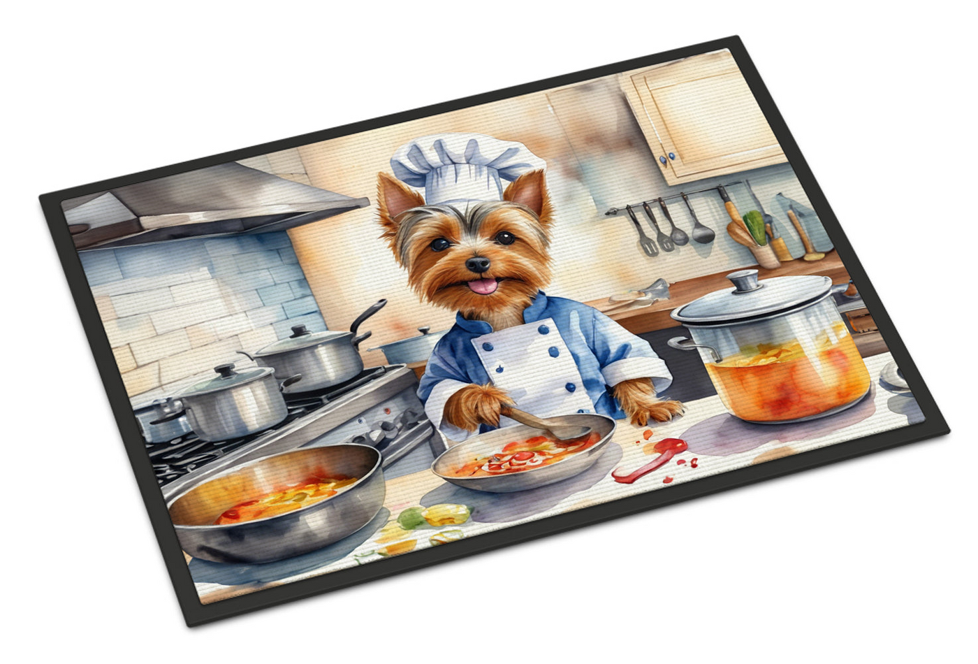 Silky Terrier The Chef Doormat