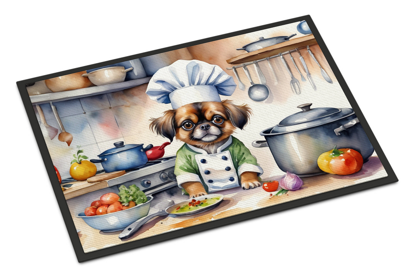 Tibetan Spaniel The Chef Doormat