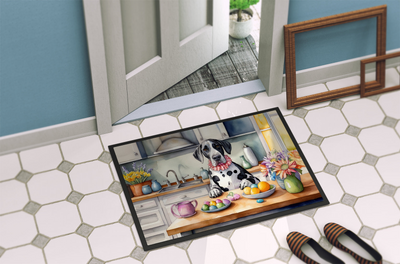 Decorating Easter Great Dane Doormat