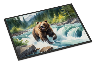 Alaskan Wilderness Grizzly Bear Doormat