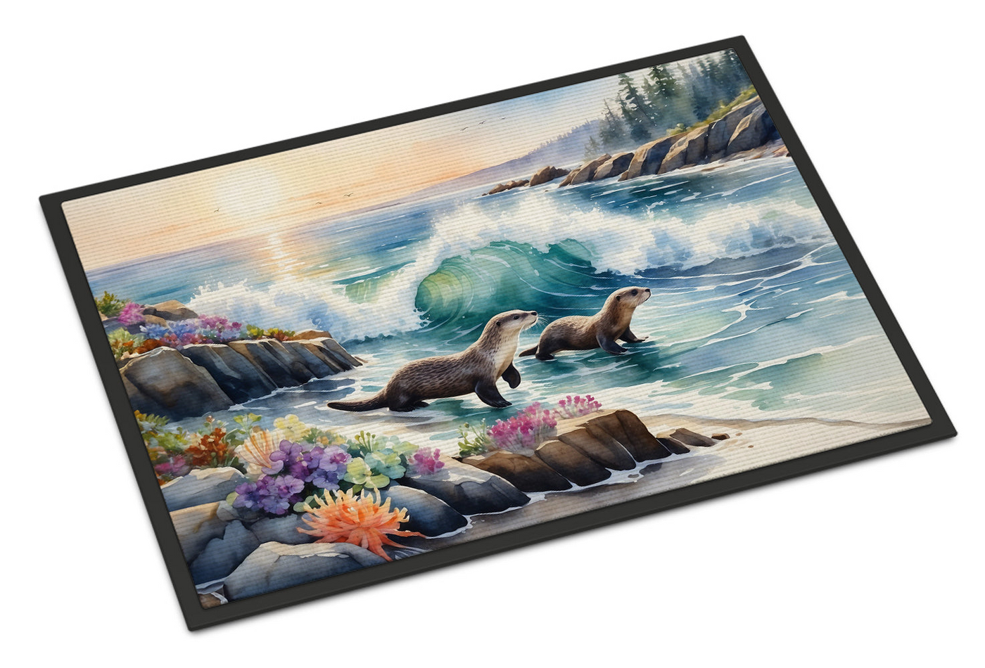 Coastal Wildlife Seals Doormat