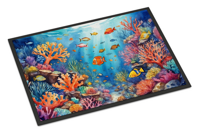 Coral and Fish Doormat