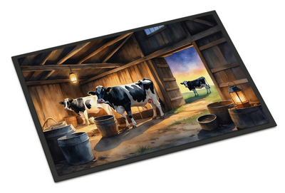 Cows Evening Milking Time Doormat