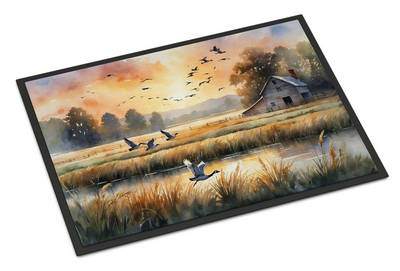 Geese in Flight Doormat
