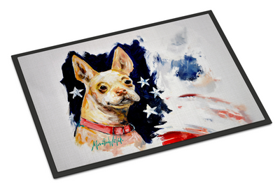 Chevy Boston Terrier Doormat