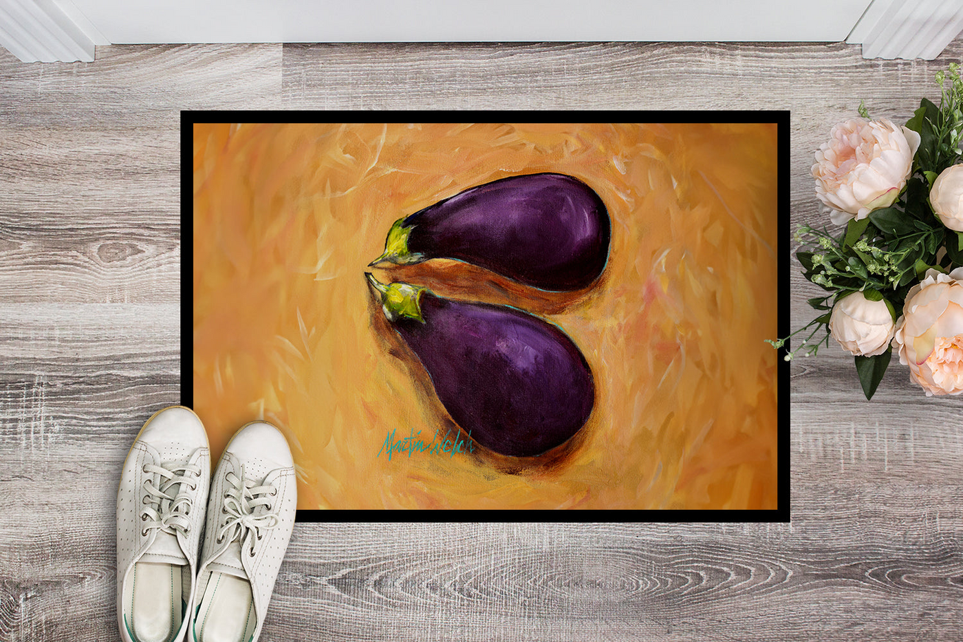 EP II Eggplant Doormat