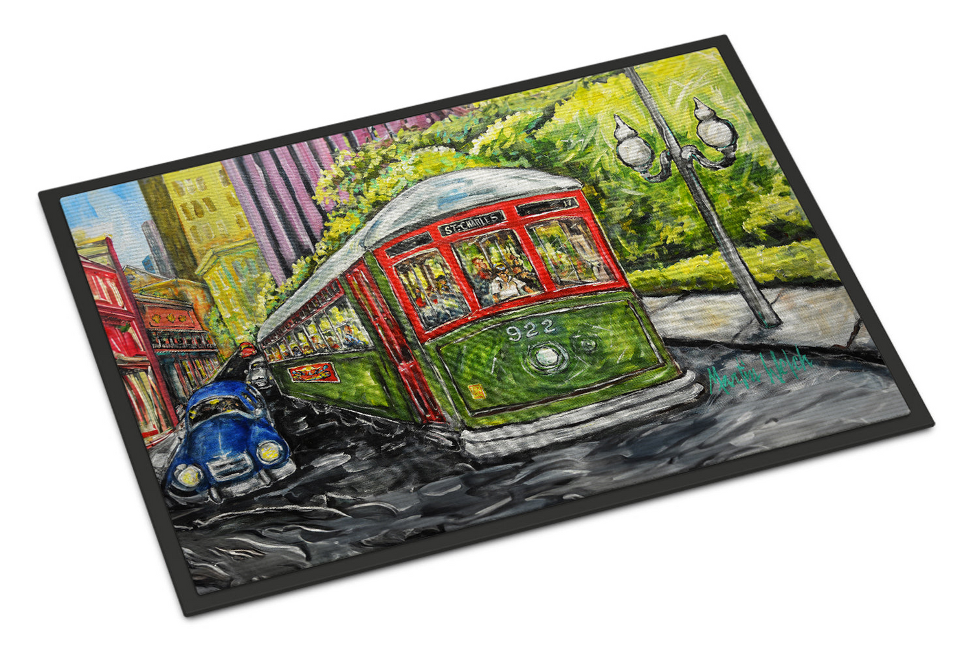 Saint Charles No. 922 Streetcar Again Doormat