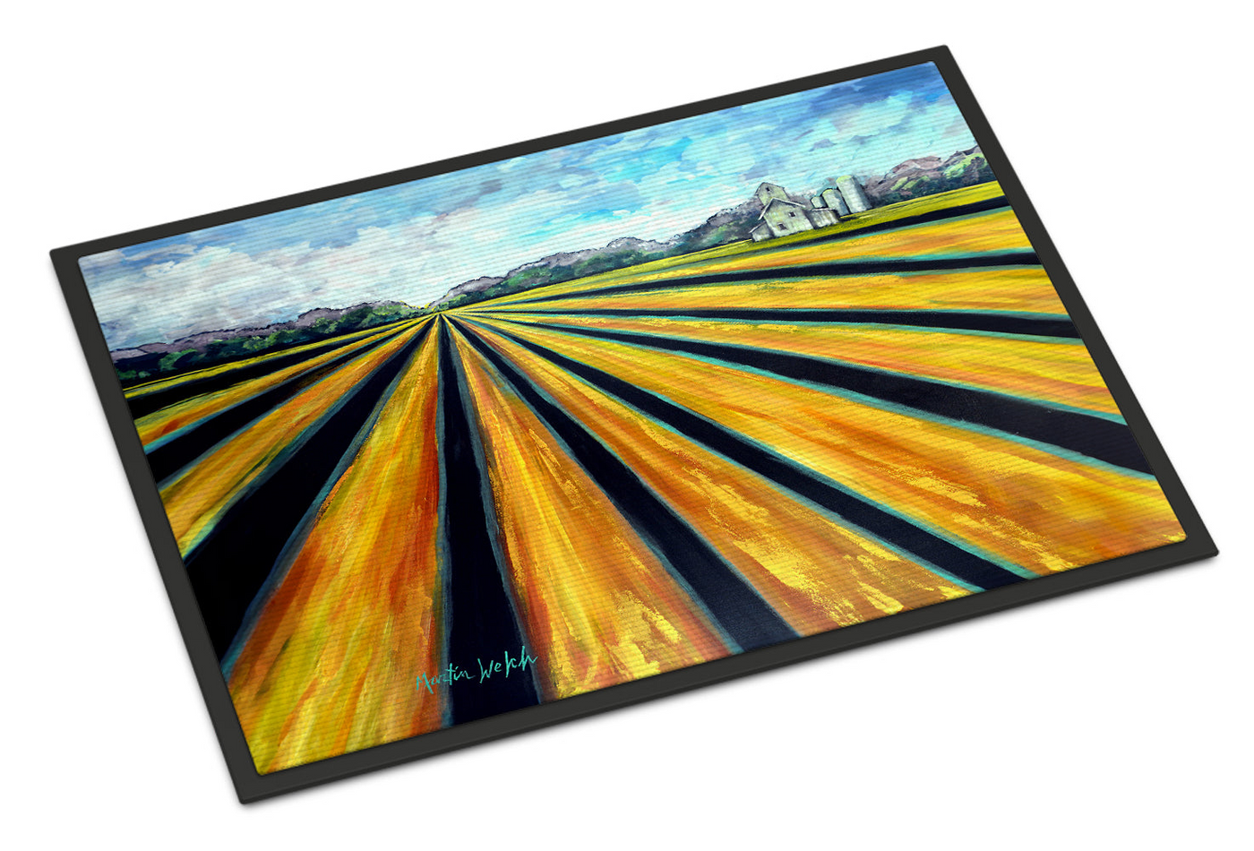 Silos Farm Land Doormat