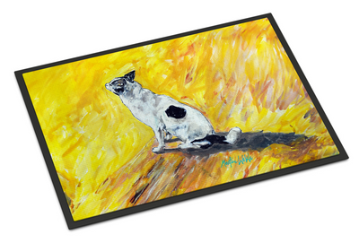 Sleeping In The Sunshine Dog Doormat