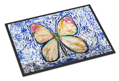 Butterfly Violet Tip Doormat