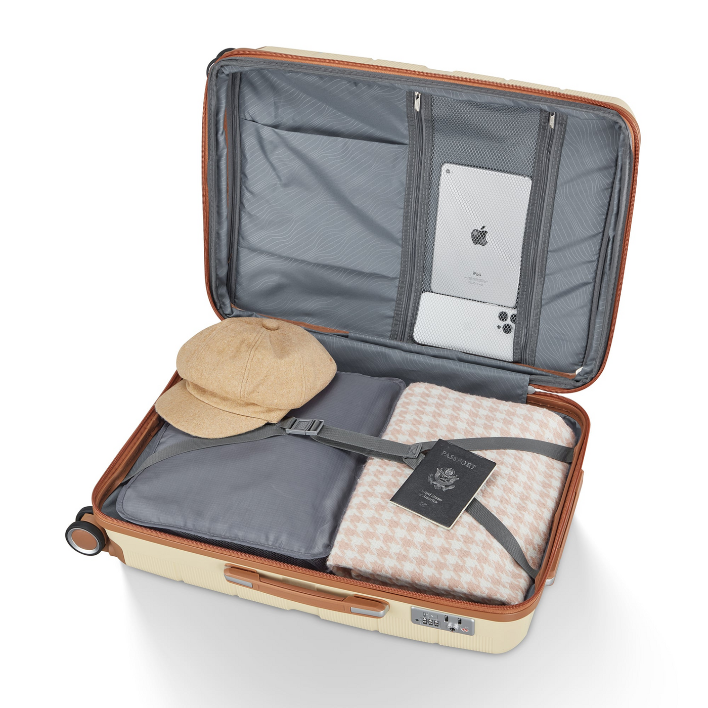 Luggage Sets 4 Piece(14/20/24/28) PP Lightweight & Durable Expandable suitcase