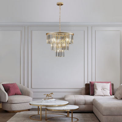 Gold Luxury Crystal Chandelier Modern Chandeliers Lights