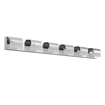 Modern Bathroom Vanity Lighting 6-Light LED Vanity Lights Over Mirror Bath Wall Lighting