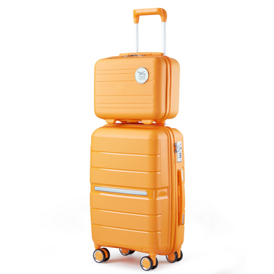 Luggage Sets 4 Piece(14/20/24/28) PP Lightweight & Durable Expandable suitcase