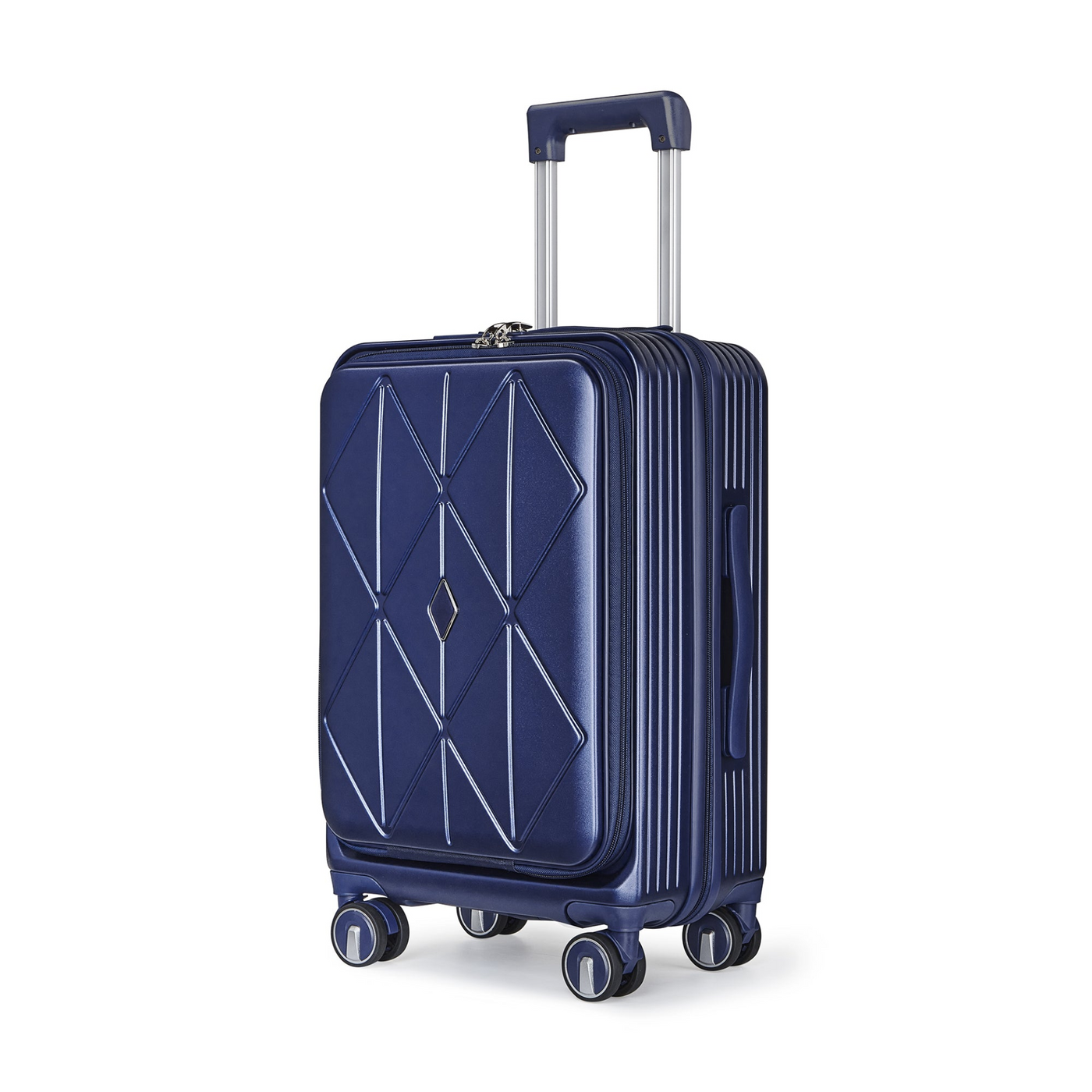Luggage Sets 3 Piece(20/24/28), Expandable Carry On Luggage with TSA Lock Airline Approved, 100% PC Hard Shell and Lightweight Suitcase with Front Pocket and Spinner Wheels