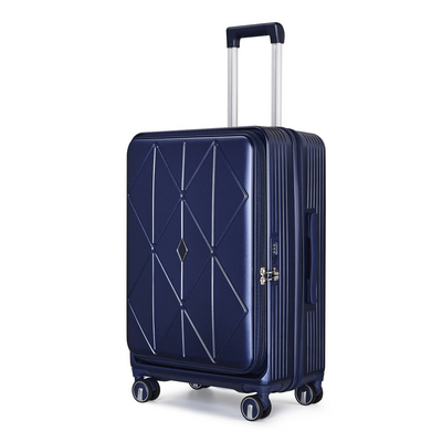 Luggage Sets 3 Piece(20/24/28), Expandable Carry On Luggage with TSA Lock Airline Approved, 100% PC Hard Shell and Lightweight Suitcase with Front Pocket and Spinner Wheels