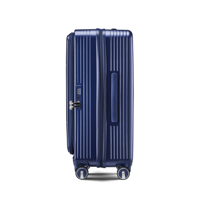 Luggage Sets 3 Piece(20/24/28), Expandable Carry On Luggage with TSA Lock Airline Approved, 100% PC Hard Shell and Lightweight Suitcase with Front Pocket and Spinner Wheels