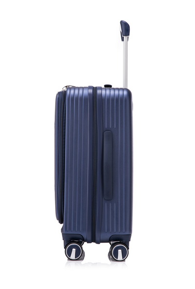 Luggage Sets 3 Piece(20/24/28), Expandable Carry On Luggage with TSA Lock Airline Approved, 100% PC Hard Shell and Lightweight Suitcase with Front Pocket and Spinner Wheels