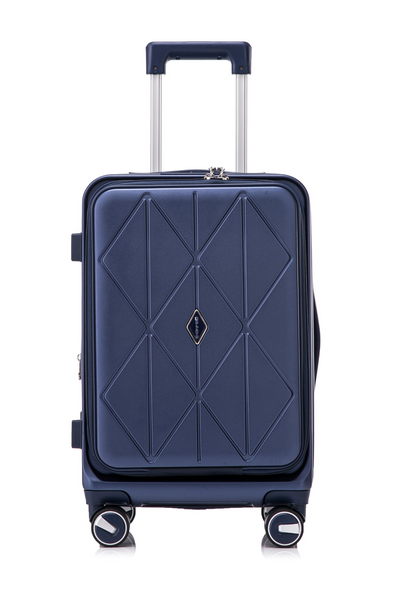 Luggage Sets 3 Piece(20/24/28), Expandable Carry On Luggage with TSA Lock Airline Approved, 100% PC Hard Shell and Lightweight Suitcase with Front Pocket and Spinner Wheels