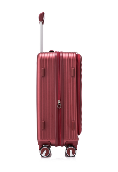 Luggage Sets 3 Piece(20/24/28), Expandable Carry On Luggage with TSA Lock Airline Approved, 100% PC Hard Shell and Lightweight Suitcase with Front Pocket and Spinner Wheels