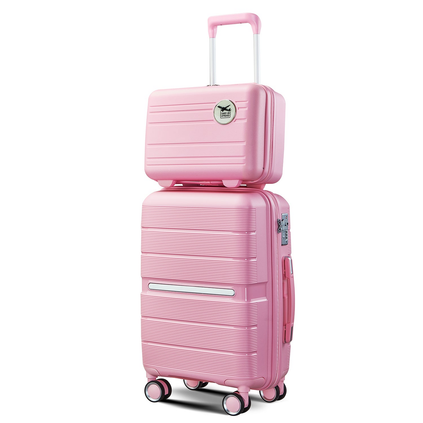 Luggage Sets 4 Piece(14/20/24/28) PP Lightweight & Durable Expandable suitcase