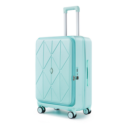 Luggage Sets 3 Piece(20/24/28), Expandable Carry On Luggage with TSA Lock Airline Approved, 100% PC Hard Shell and Lightweight Suitcase with Front Pocket and Spinner Wheels