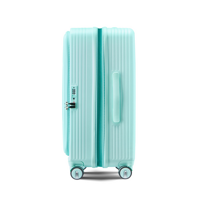 Luggage Sets 3 Piece(20/24/28), Expandable Carry On Luggage with TSA Lock Airline Approved, 100% PC Hard Shell and Lightweight Suitcase with Front Pocket and Spinner Wheels