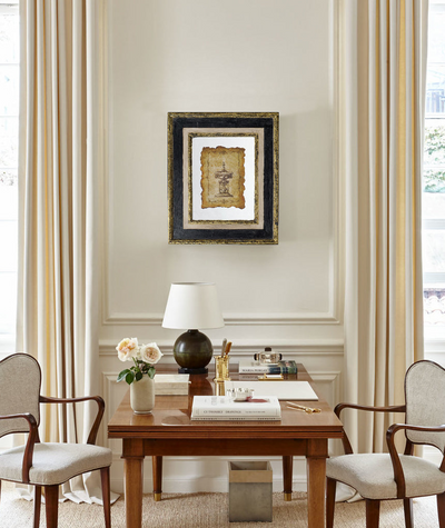 18x22" Lucian Framed Antiqued Sculpture Print