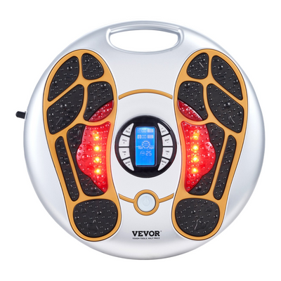 VEVOR Foot Circulation Stimulator EMS & TENS Foot Massager 25 Modes 99 Intensity
