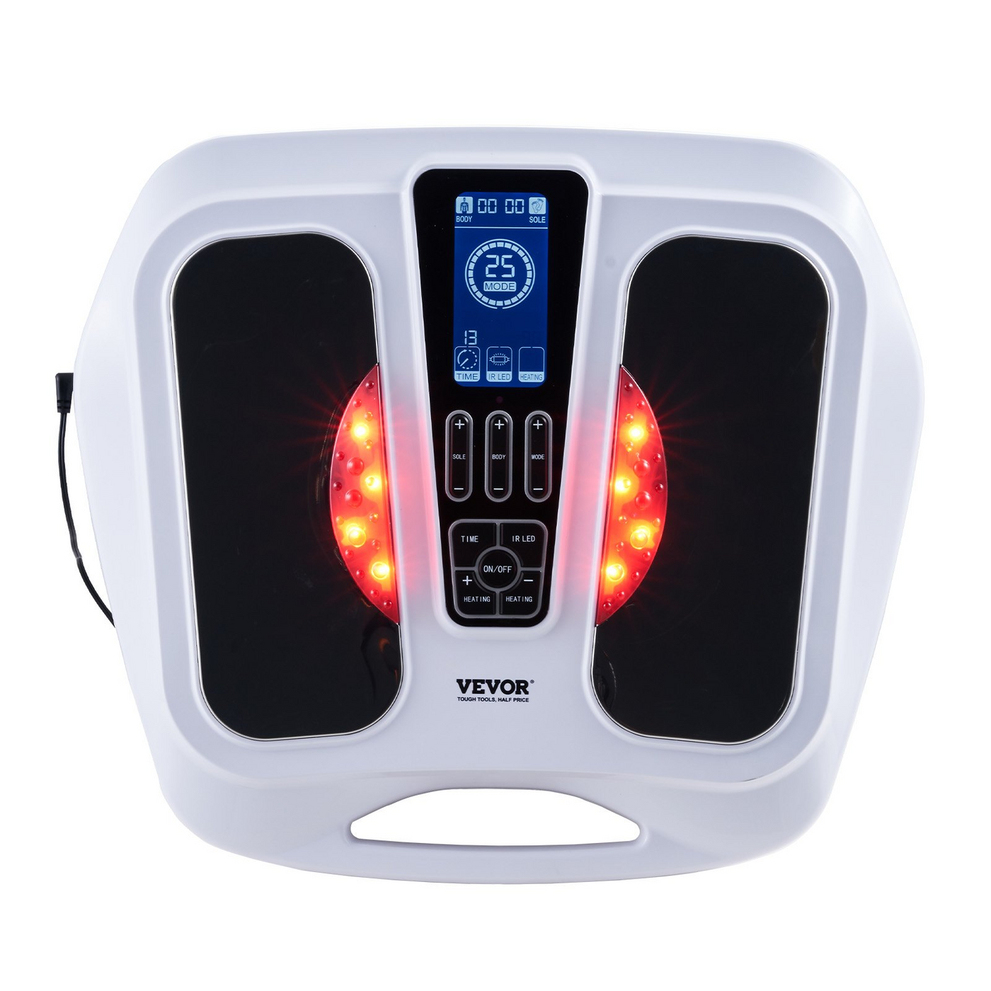 VEVOR Foot Circulation Stimulator with Heat EMS & TENS Foot Neuropathy Massager