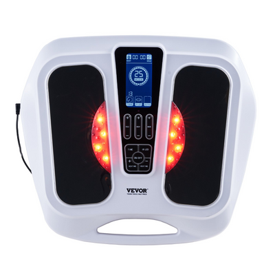 VEVOR Foot Circulation Stimulator with Heat EMS & TENS Foot Neuropathy Massager