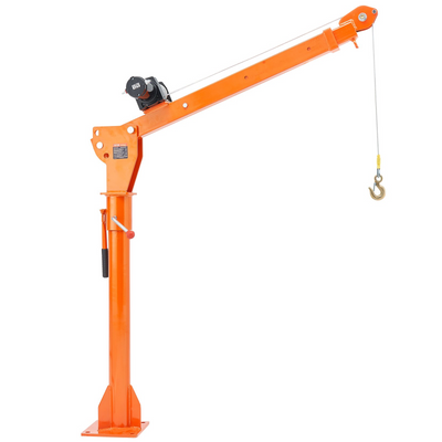 VEVOR Electric Pickup Truck Crane Hoist Crane 1100 lbs 360° Swivel Hoist Lift